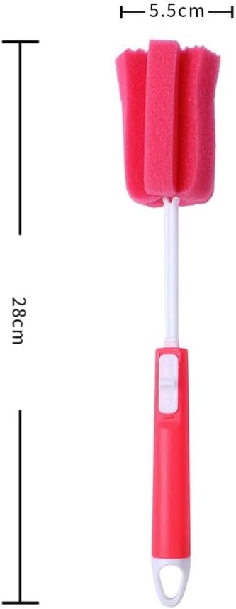 3 Pcs Bottle Brush Long Handle Baby Glass Cleaning Spon for Bottles Cup
