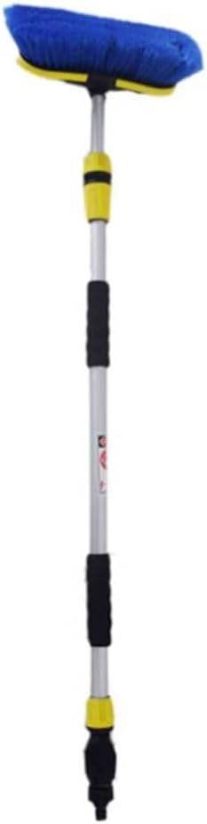 Water Fed Pole System Solar Panel Brush and Pole Window Cleaning Brush Equipment Solar Cleaning Brush Water Fed for Glass Cleaning Photovoltaic Cleaner Glass Cleaning Brush.