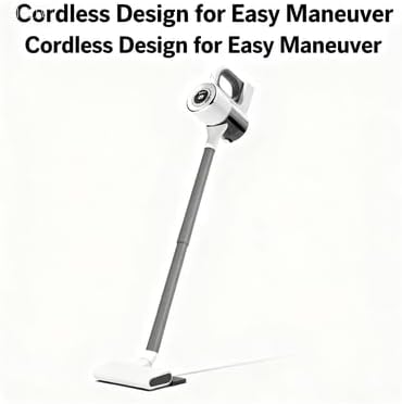 120W 15KPA Powerful Cordless Stick Vacuum Cleaner - 900ML Large Dust Cup Lightweight Vacuum for Home Hardwood Floors Carpets