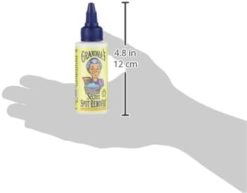 Grandma's Secret Spot Remover - Chlorine Bleach and Toxin-Free Fabric Stain Remover for Clothes - Removes Oil Paint Blood and Pet Stains – 2 Ounce 6 Pack