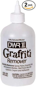 Graffiti Remover for Smooth Surfaces 16 Oz. 2 Pack