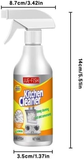 1/2/3/4Pcs Kitchen Foam Cleaner Powerful Clean Kitchen Oil Stains Kitchen Bubble Cleaner Spray Kitchen Cleaner Spray All-Purpose Kitchen Pots and Pan Cleaner(4PCS)