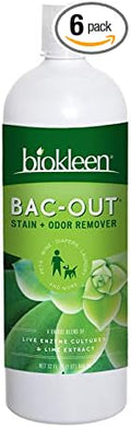 Bio Kleen Bac Out Stain and Odor Cleaner 16 Ounce - 6 per case6
