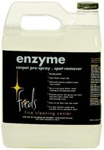 Fred's Fine Cleaning Center Ultra-Powered Enzyme Stain Buster for Carpet Laundry and More Gallon Refill Size