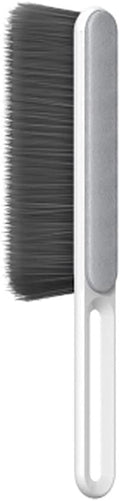 Whisk Broom Hand HeldHand BrushMultifunctional Cleaning Brush Anti-Static Dust Brush Double-Sided Use Suitable for Keyboard Home Sofa Hotel Bed Soft(White)