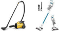 Eureka 3670M Canister Cleaner Lightweight Powerful Vacuum for Carpets and Hard Floors NEC180 RapidClean Pro Lightweight Cordless Vacuum Cleaner Convenient Stick Handheld Vacuum