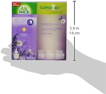 Air Wick Lumin'Air Flameless Candle Single Unit Lavender Chamomile