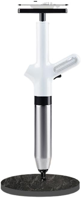 Generic Toilet Pressure Remover High Pressure Toilet Unblock Shot Toilet Pipe High Pressure Air Drain Clog Remover Plumbing Tool Applicable To Clogged Pipe (white)