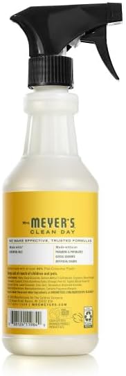Mrs. MEYER'S CLEAN DAY Multi-Surface Everyday Cleaner Dandelion Scent 16 Fl Oz (Pack of 6)