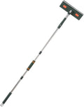 Skirting Board Cleaning Mop with 144cm Long Handle and Reusable Pad for Windows Ceilings Tiles and Floors Lightweight Ergonomic Grip for Efficient Household Cleaning in Green(A)