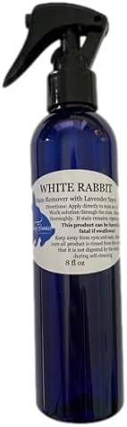 White Rabbit Stain Remover 8oz Lavender Scented Powder