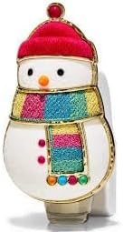 White Barn EMBROIDERED SNOWMAN WALLFLOWERS SCENT CONTROL™ NIGHTLIGHT Wallflowers Fragrance Plug