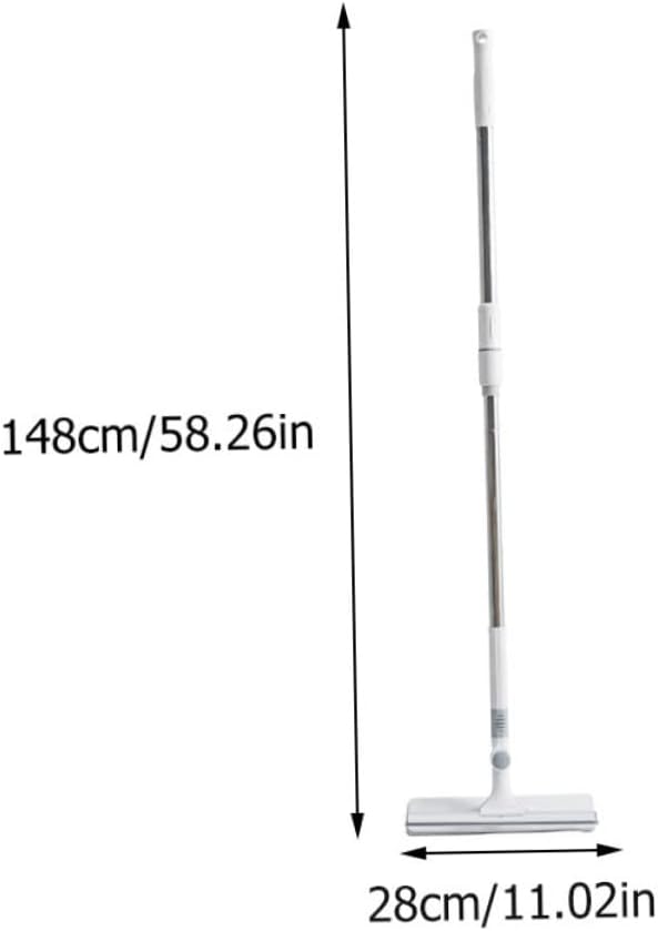 Didiseaon 1pc Multi-use Window Cleaning Wiper Broom Handle for Bathroom and Glass Efficient Water Removal Mop for Home Use