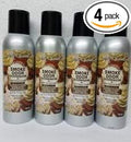 Smoke Odor Exterminator 198 gm/ 7 oz Large Spray Creamy Vanilla Set of Four Cans.