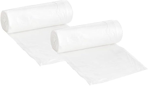 1000 Counts 12-16 Gallon 0.3 mil High-Density Trash Bags Can Liners 23″W x 31″H Natural