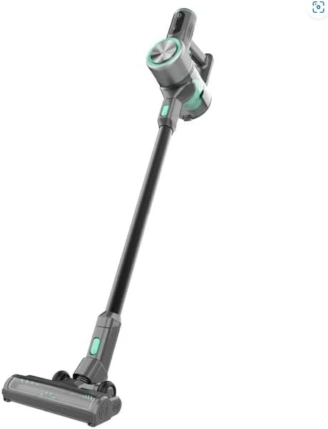 Generic Cordless Stick Vacuum Cleaner for Hardwood Floors and Carpets 20KPa Strong Suction LED Display 3 Modes Up to 40 Min Runtime Wet&ampDry Vacuum for Home Office Black AAA-008
