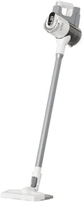 Wireless Vacuum Cleaner with Anti-Entanglement Design Rechargeable Lightweight and Suitable for Carpets Hard Floors and Other scenarios (White)