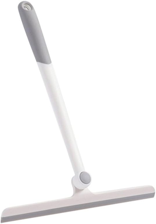 Window Wiper Rotating Mirror Wiper Cleaning Brush Glass Door Mirror Window Scraper Bathroom Cleaning ToolsWhite34.5 * 27cm