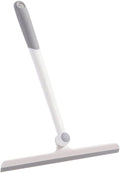 Window Wiper Rotating Mirror Wiper Cleaning Brush Glass Door Mirror Window Scraper Bathroom Cleaning ToolsWhite34.5 * 27cm