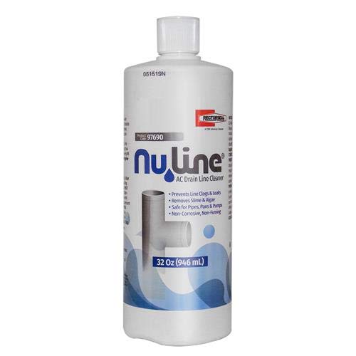Case of (12) NuLine HVAC Condensate Drain Nu-Line Cleaner 32 Ounce