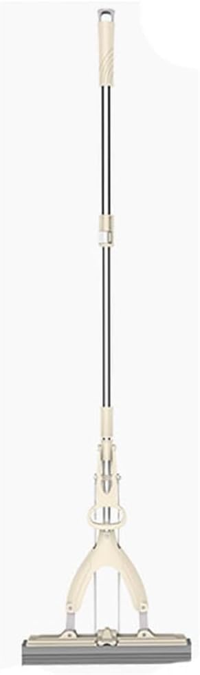 Mop Folding Stainless Steel Telescopic Rod Sponge Absorbent Squeezer Free Hand Wash Collodion