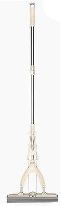 Mop Folding Stainless Steel Telescopic Rod Sponge Absorbent Squeezer Free Hand Wash Collodion