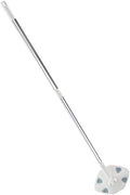 Handheld Dust Mop with Retractable Handle Triangular Shape Microfiber Household Cleaning Mop for Dust Removal for Home Floor Cleaning