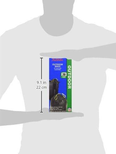 TV 20CT 33GAL Trash Bag