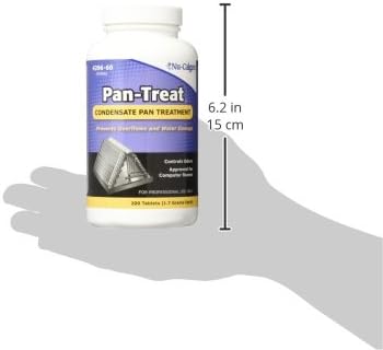 Nu-Calgon Pan-Treat Scum Remover (200 Tablets) and Evap Foam No Rinse Evaporator Coil Cleaner