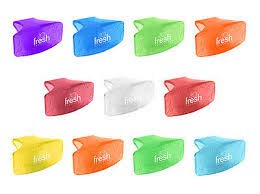 Fresh Products Toilet Bowl Eco Bowl Clip 2.0 Air Freshener - Cotton Blossom (6 Clips)