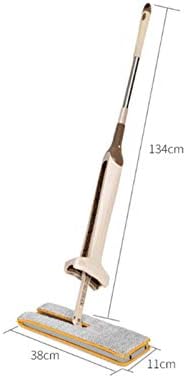 Sided Non Hand Washing Flat Mops Wooden Floor Mop Dust Push withReplace Cloth Home Cleaning Tools