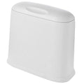 Modern Compact Trash Wastebasket for Kitchen Bathroom Craft Room Stylish Design for Spaces Construction Easy to Use Waste Container