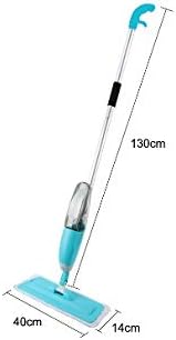 JSEIAJB Spray Floor mop with Microfibre Cloth Replace 2 Color Flat mops for Home Cleaning Kitchen Tile Clean Tools