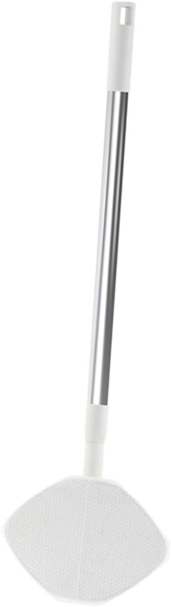 Cabilock Household Dust Mop with Retractable Handle Rotatable Triangular Dust Removal Mop Cloth for Floor and Surface Dusting for Home Use