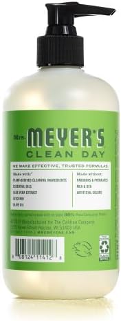 Mrs. MEYER'S CLEAN DAY Liquid Hand Soap 12.5 Fl Oz Each Lilac Daisy Fresh Cut Grass 1 CT (Variety Pack)