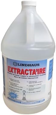 lindhaus Organic Alcohol Carpet &amp Upholstery Cleaner Extracta'ire LW30 (1 Gallon)