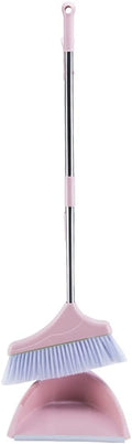 Broom and Dustpan Set Rubber Sweeping Dust Clean Folding for Floor Home Brush Products Household Sweeper Plastic