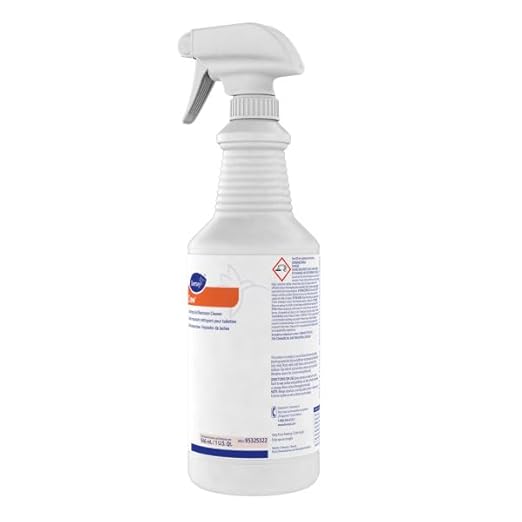 Diversey Crew 95325322 Foaming Acid Restroom Cleaner 12 x 32 oz./946 mL Spray Bottles (Pack of 12)