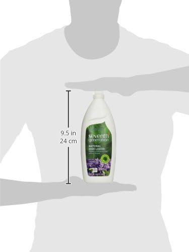 Seventh Generation Dishwash Liquid Detergent Lavender 25 oz