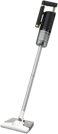 Cordless Stick Vacuum Cleaner and Mop All in One Cordless Wet Dry Vacuum Cleaner with Water Tank 30 Min-Running 12000Pa Suction Upright Vacuum Cleaner and Mop Combo for Hard Floor Pet Hairs (Black)