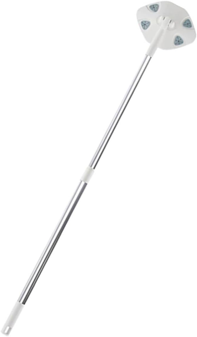 Household Dust Mop Set with Dry Cleaning  Triangular Electrostatic Flat Mop for Hardwood Floors Detachable and Refillable Cleaning Tool for Home Dust Removal and Floor Sweeping