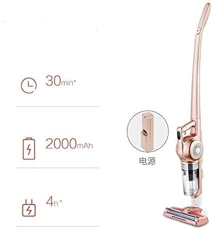 Cordless Stick Vacuum Cleaner 2 -in-1 Lightweight Vacuum Cleaner Stick Handheld 7KPa Detachable Battery Rechargeable Stick Vacuum for Hardwood Floor Pet Hair Home