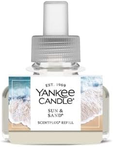 Yankee Candle ScentPlug Air Freshener Refill Relax &amp Renew Electric Plug-In Fragrance Oil for Home Odor Neutralizing and Calming Ambience Long Lasting Scent 6-Count (Variety Pack)