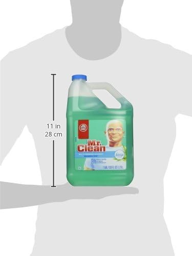 Mr Clean Liquid All Purpose Cleaner Home Pro with Febreze Meadows and Rain 128 Oz(Pack of 4)