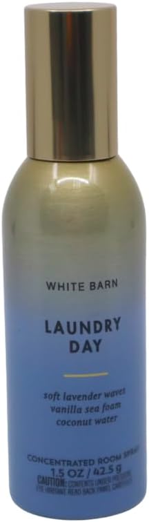 Bath &amp Body Works LAUNDRY DAY CHAMPAGNE TOAST ENDLESS WEEKEND Concentrated Room Spray 3pc bundle Gift Set with a Blue Bow for Holiday 1.5 oz each