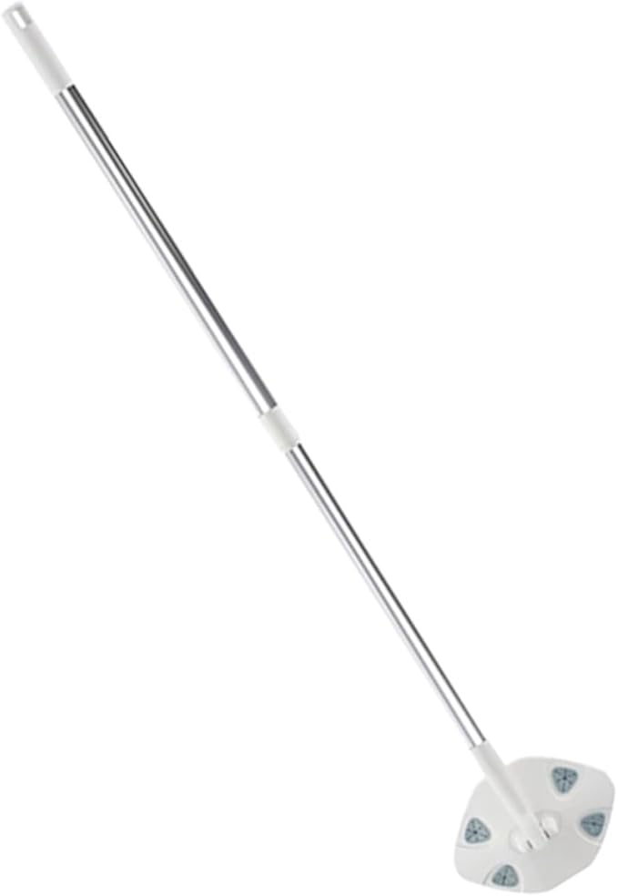 Retractable Dust Mop with Long Handle Rotatable Handheld Floor Cleaning Mop for Home Use