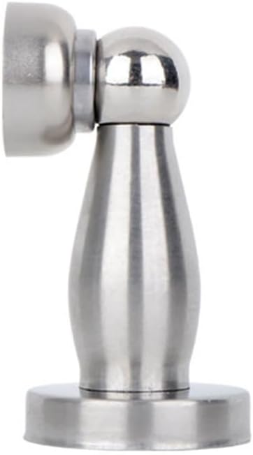 Stainless Steel Door Cleaner for Household Use with Strong Magnetic Door Cleaner Without Punching(Silver)