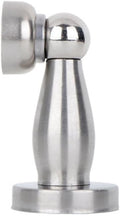 Stainless Steel Door Cleaner for Household Use with Strong Magnetic Door Cleaner Without Punching(Silver)