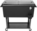 Home 80Qt Black Box Black Square Foot Tube with Drain Pipe Freezer Incubator 3-7 Days Delivery