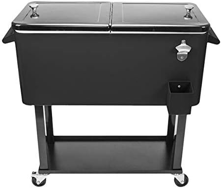 Home 80Qt Black Box Black Square Foot Tube with Drain Pipe Freezer Incubator 3-7 Days Delivery